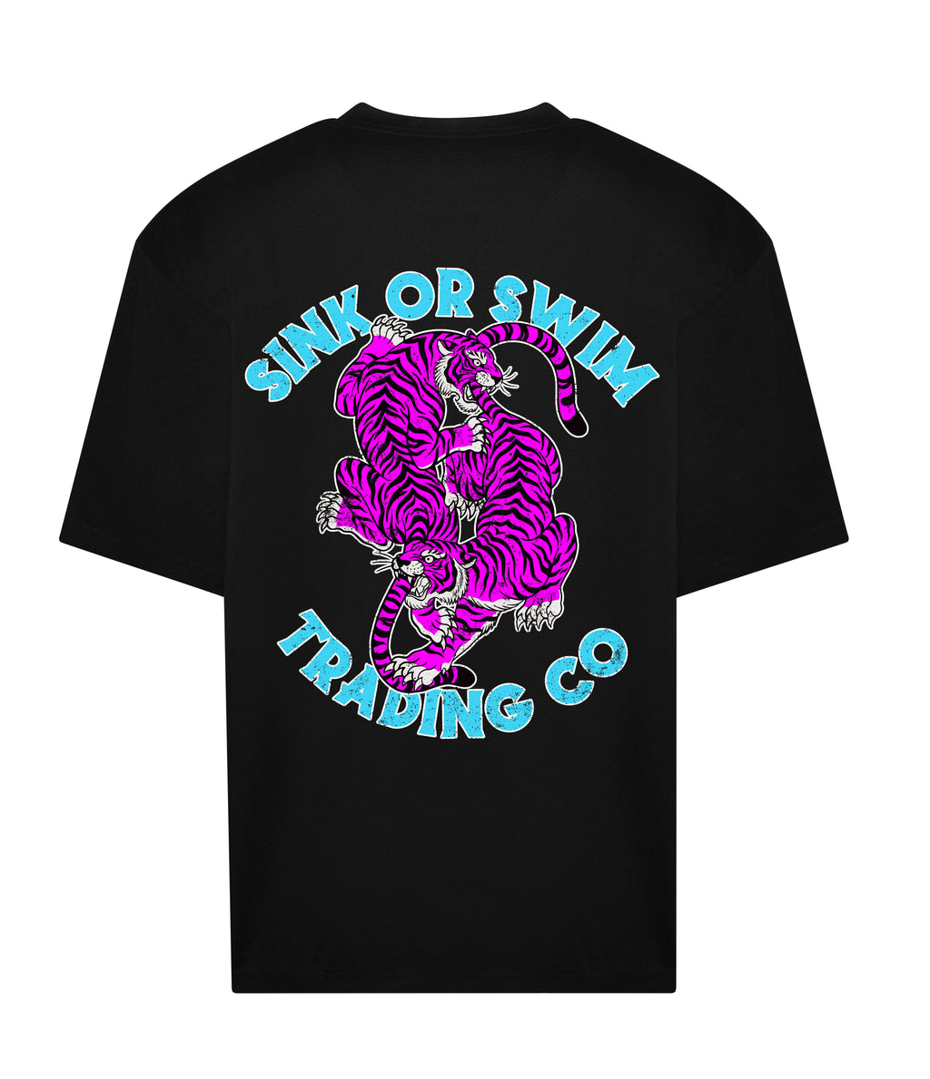 Neon Tigers Black SS