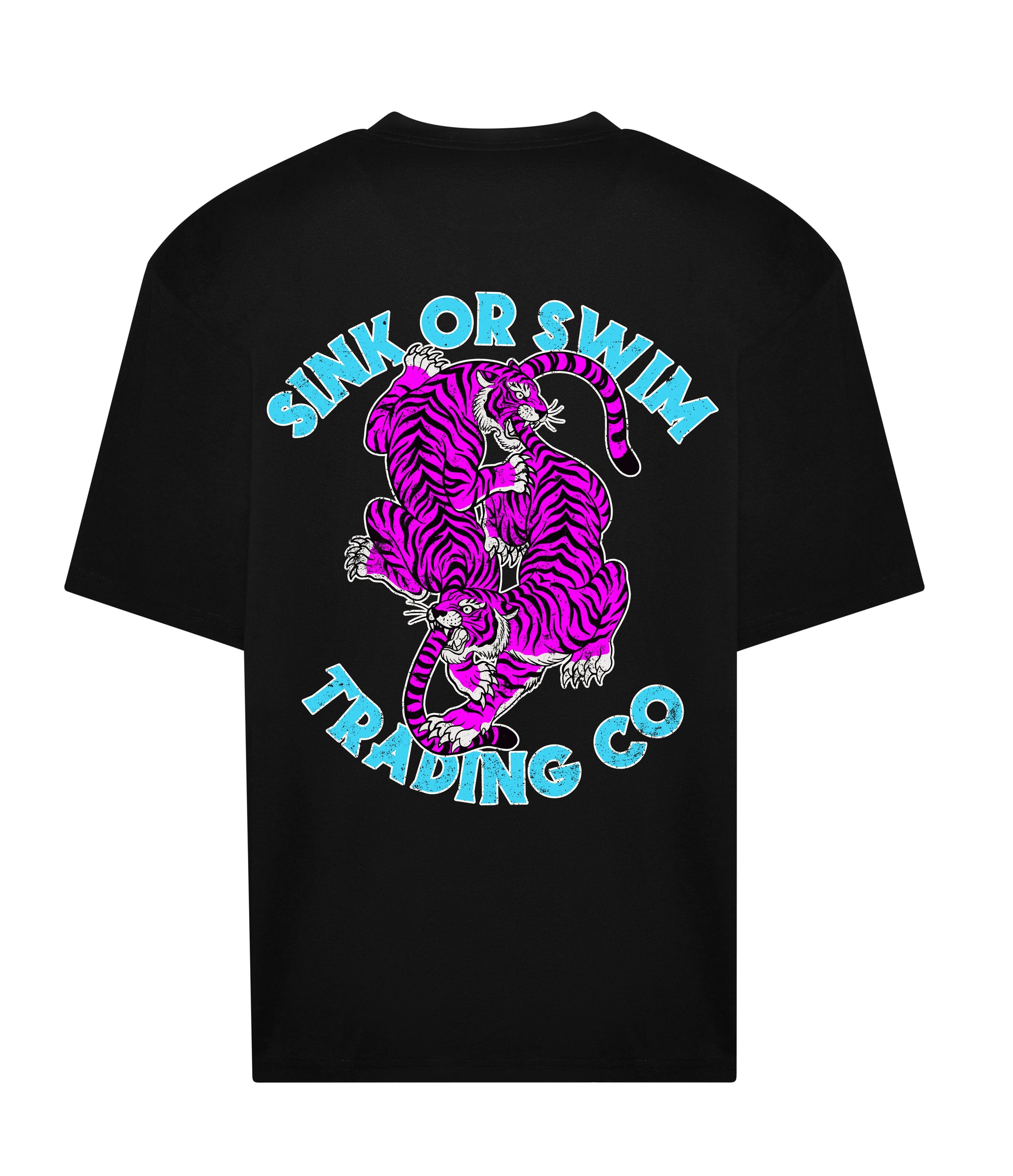 Neon Tigers Black SS